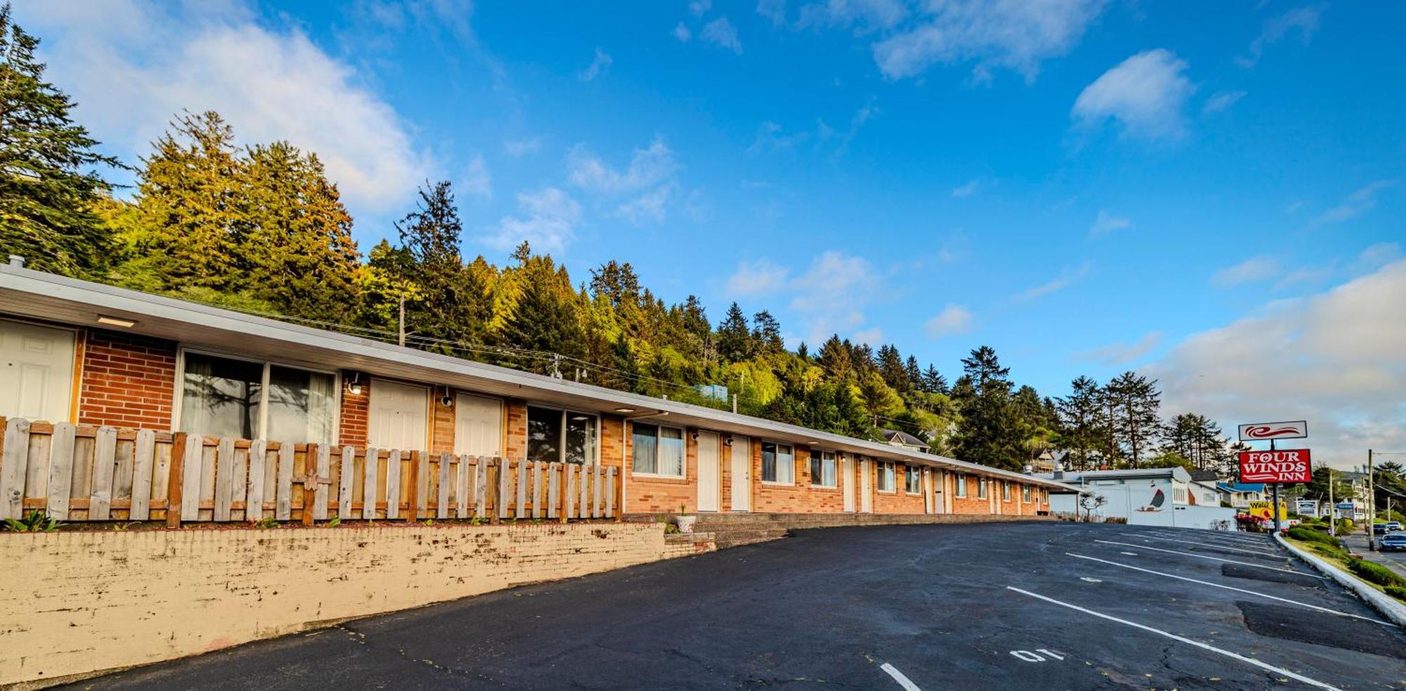 Four Winds Motel Depoe Bay Ngoại thất bức ảnh